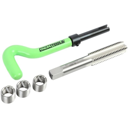 Great Neck OEMTOOLS 1/2 in. Stainless Steel Non Locking Helical Thread Repair Kit UNC1/2 - 13 in. 25610